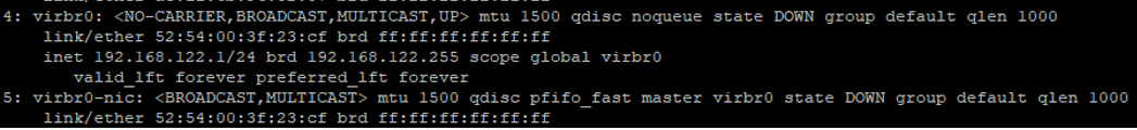 configuring bridge networking for kvm