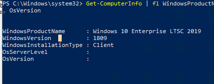 faq: Windows 10 Enterprise LTSC 2019 edition