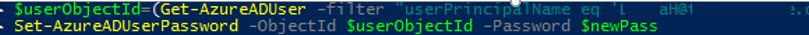 Set-AzureADUserPassword powershell