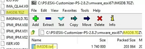 imgdb.tgz rename file in esxi